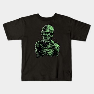 Green Zombie Kids T-Shirt